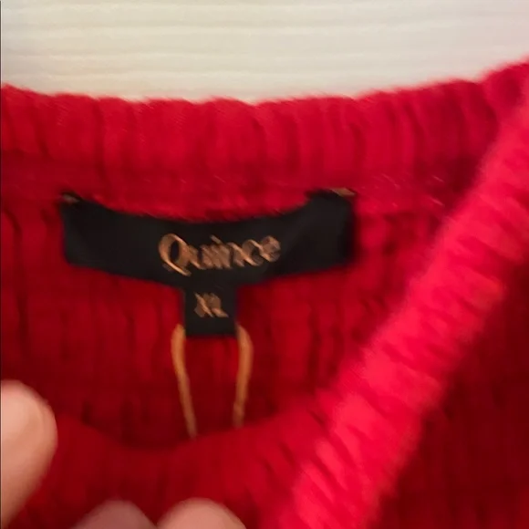 Quince Jumpsuit size XL with wide ham inseam 27” bust 38/40 elastic adjustable - Picture 3 of 12